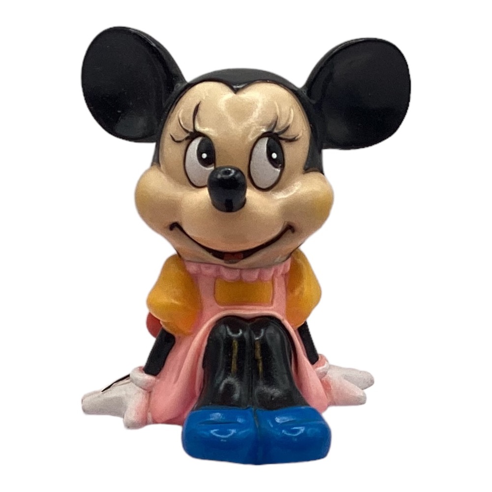 Vintage Disney Coin Minnie Mouse Plastic Piggy Bank